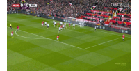 曼联本赛季英超利用定位球打进14球，仅次于阿森纳