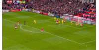 精彩角球战术配合！姆伯莫推杆破门，B费角球策动梅努不看球助攻
