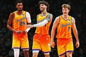 8连胜！三球米勒克弩同在场百回合净胜11.5分 近15场进攻效率第一