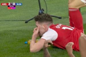 阿森纳3-0领先！马丁内利抢断+单刀无私助攻，约克雷斯补时双响