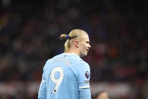 哈兰德：B席进球时我希望他庆祝得更热烈些，罚点球前我非常紧张